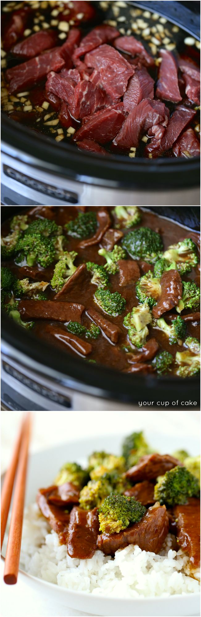 This Beef and Broccoli is better than take-out! And it's made in a slow cooker--so easy! 