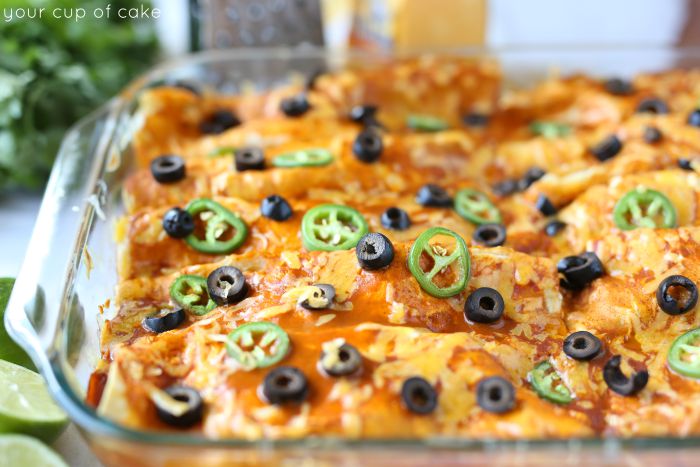 The best enchiladas to make at home, easy and delicious! 