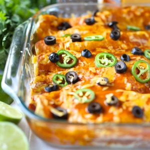 My favorite enchilada recipe, so easy to make and yummy!