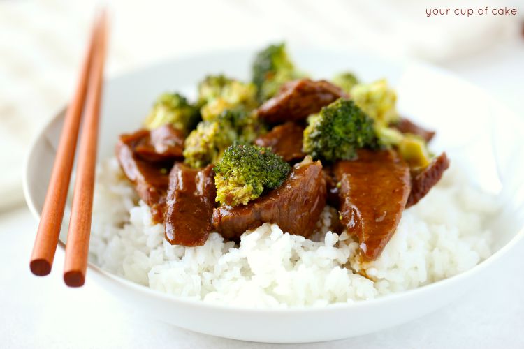 This Beef and Broccoli is better than take-out! And it's made in a slow cooker--so easy!