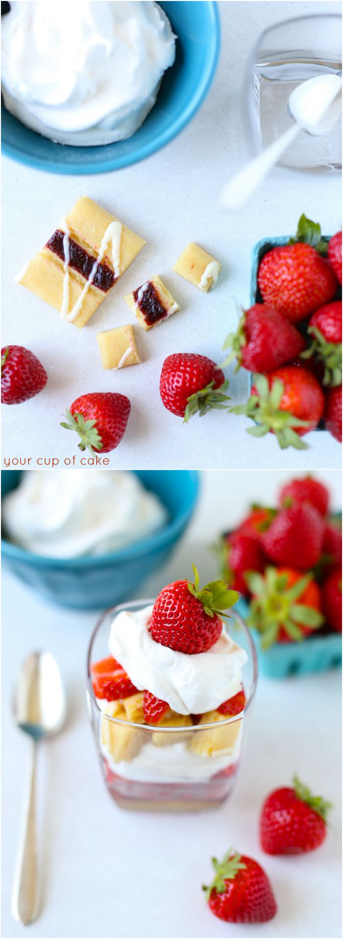 Easy Strawberry Cheesecake Trifle 