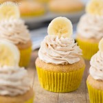 Banana Snickerdoodle Cupcakes