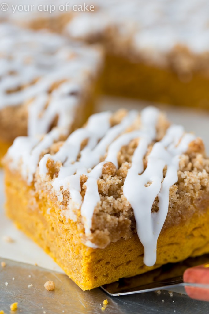 This Pumpkin Coffee Cake is the most amazing thing ever! 