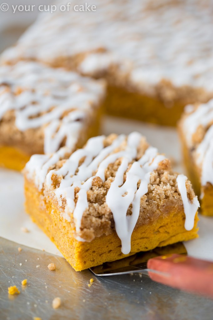 This Pumpkin Coffee Cake is the most amazing thing ever! 