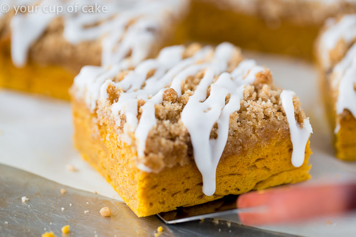 This Pumpkin Coffee Cake is the most amazing thing ever! 
