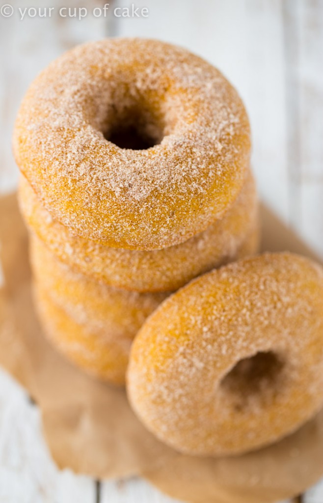 Baked Pumpkin Doughnuts, these are the BEST! 