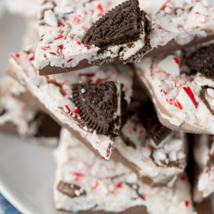 Oreo Peppermint Bark, last minute Christmas treat