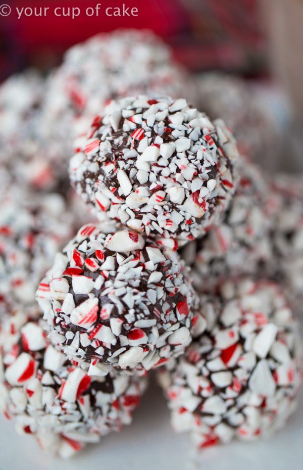 Hot Chocolate Truffles, drop one into a cup of hot milk and stir for perfect Hot Cocoa!