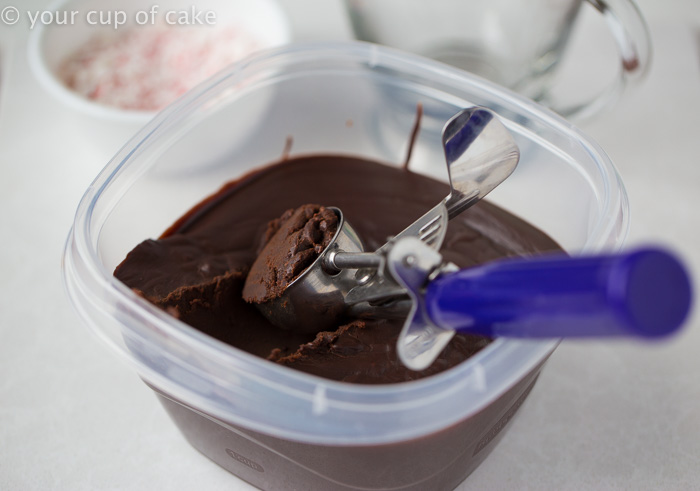 Hot Chocolate Truffles, drop one into a cup of hot milk and stir for perfect Hot Cocoa! Yum!