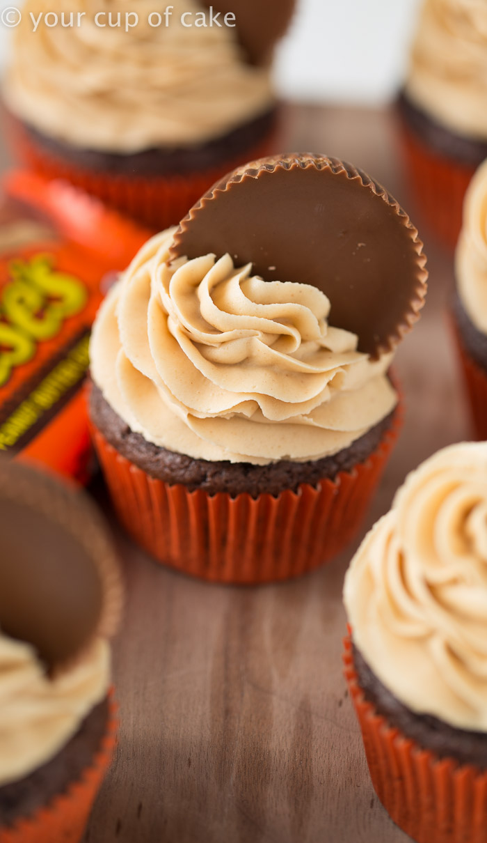 Reese s Peanut Butter Cupcakes Your Cup of Cake