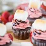 Strawberry S’mores Cupcakes