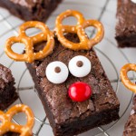 Easy Rudolph Brownies