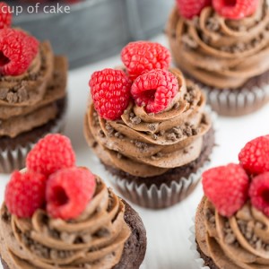 Raspberry Thin Mint Cupcakes, the dreamiest flavor combo you never knew you needed!