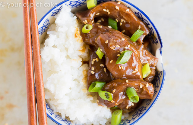 Crock Pot Mongolian Beef that's better than takeout!