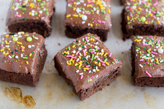 Decadent Zucchini Brownies