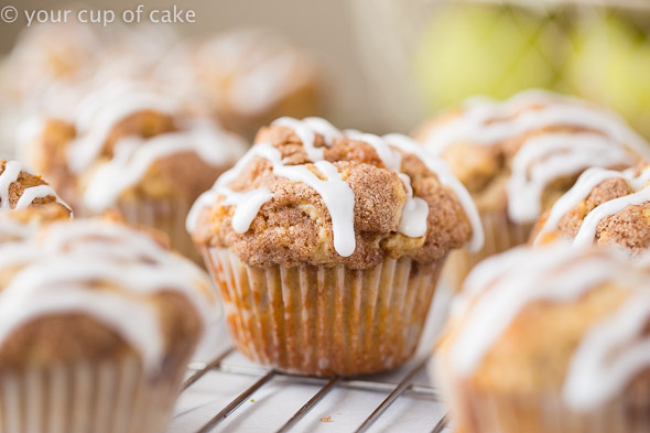 The best muffin for fall Apple Snickerdoodle Muffins