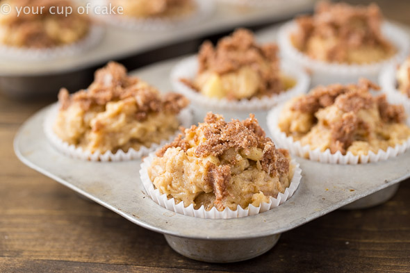 How to make Apple Snickerdoodle Muffins