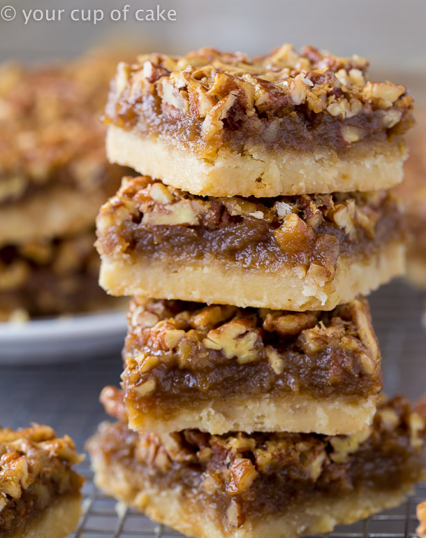 Better than your Mamas Pecan Pie Bars Perfect Pecan Pie Bars