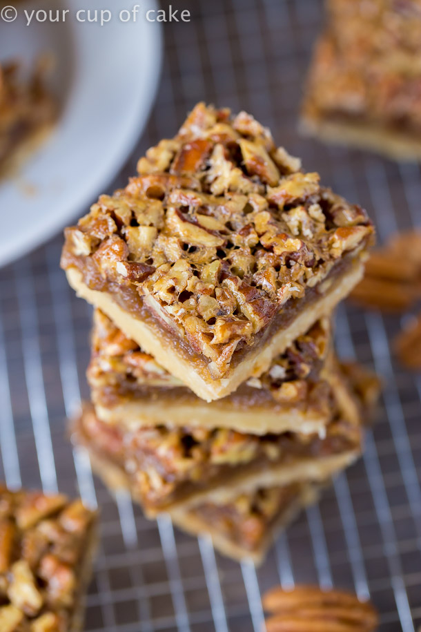 Better than your Mama's Pecan Pie Bars, these are AWESOME