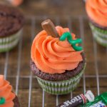 Pumpkin Swirl Cupcakes for Halloween