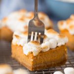 Sweet Potato Pie Bars for Thanksgiving Dessert