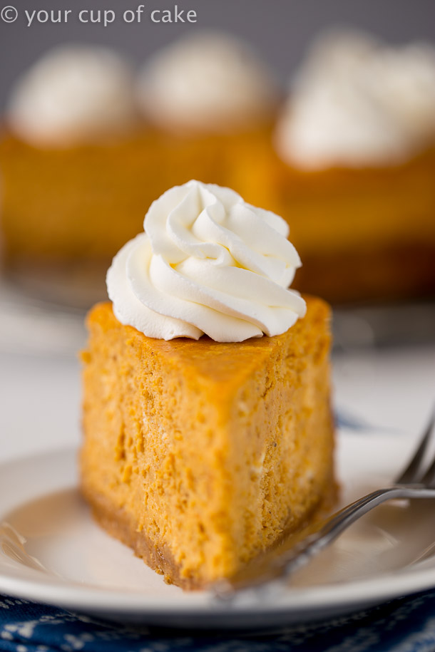 Ultimate Pumpkin Cheesecake - Better than The Cheesecake ...