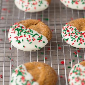 Soft Gingerbread Cookies for Christmas!