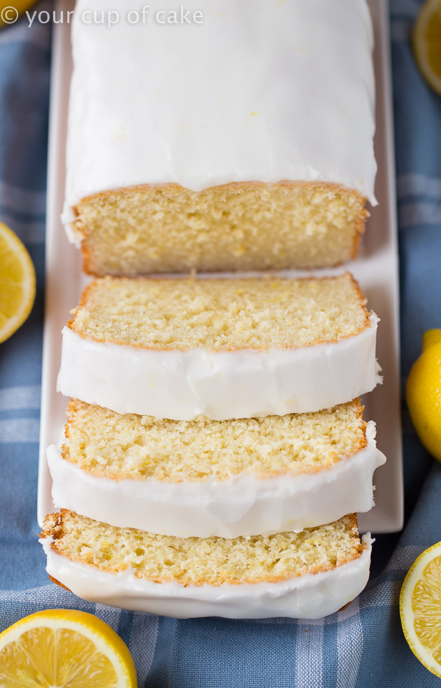 AMAZING! Iced Copycat Starbucks Lemon Loaf