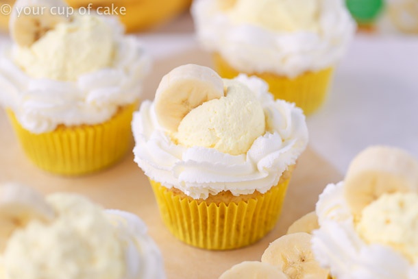 Ultimate Banana Cream Pie Cupcakes