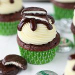 Easy Peppermint Pattie Cupcakes