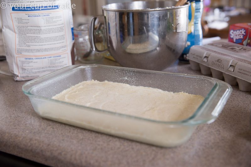 Making perfect lemon bar crust