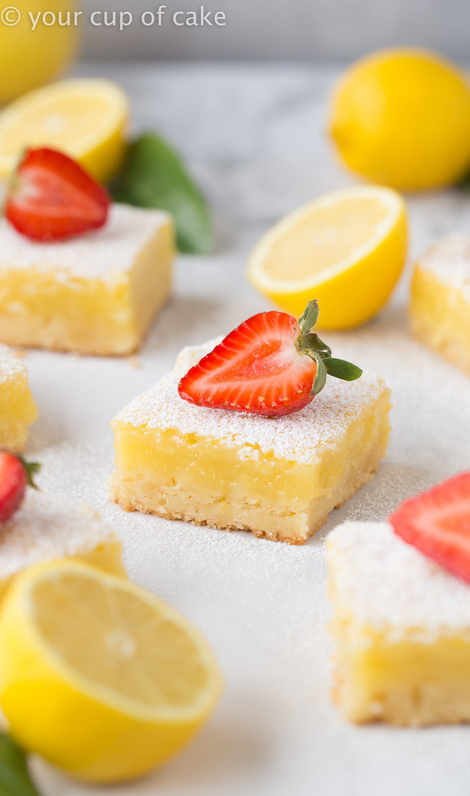 Ultimate Lemon Bars - Your Cup of Cake