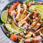 Chipotle Southwest Chicken Salad + 30-Second Dressing