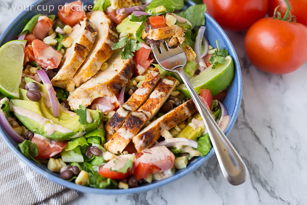 Chipotle Southwest Chicken Salad Recipe