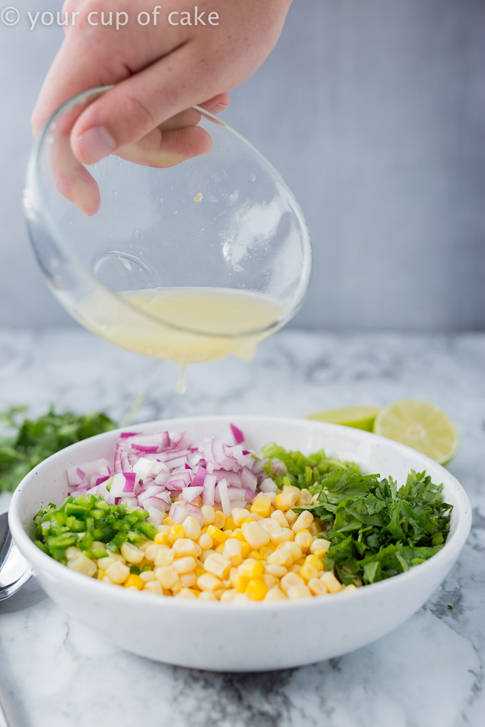 Copycat Chipotle Corn Salsa (6 Ingredients!) - Your Cup of Cake