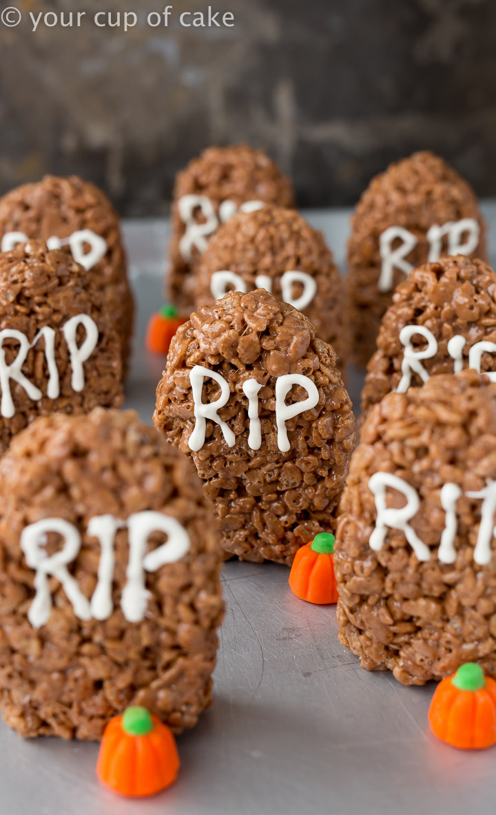 Rice Crispy Treats Halloween Recipe