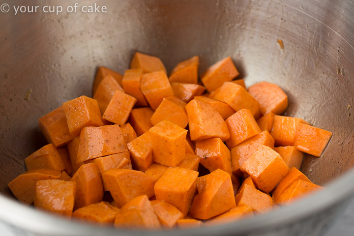 How to make Cinnamon Roasted Sweet Potatoes