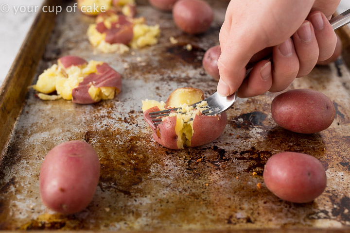 How to make Cheesy Crash Potatoes