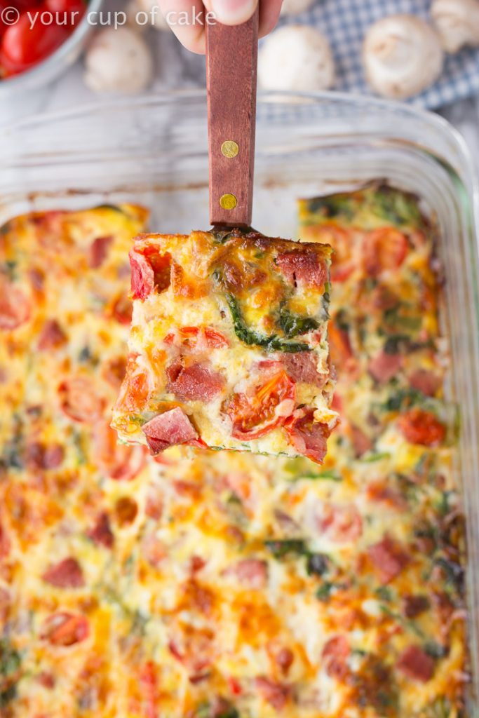Easy Sausage Breakfast Casserole Your Cup of Cake