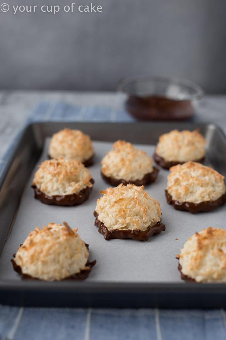 Super simple to make! Easy Coconut Macaroons