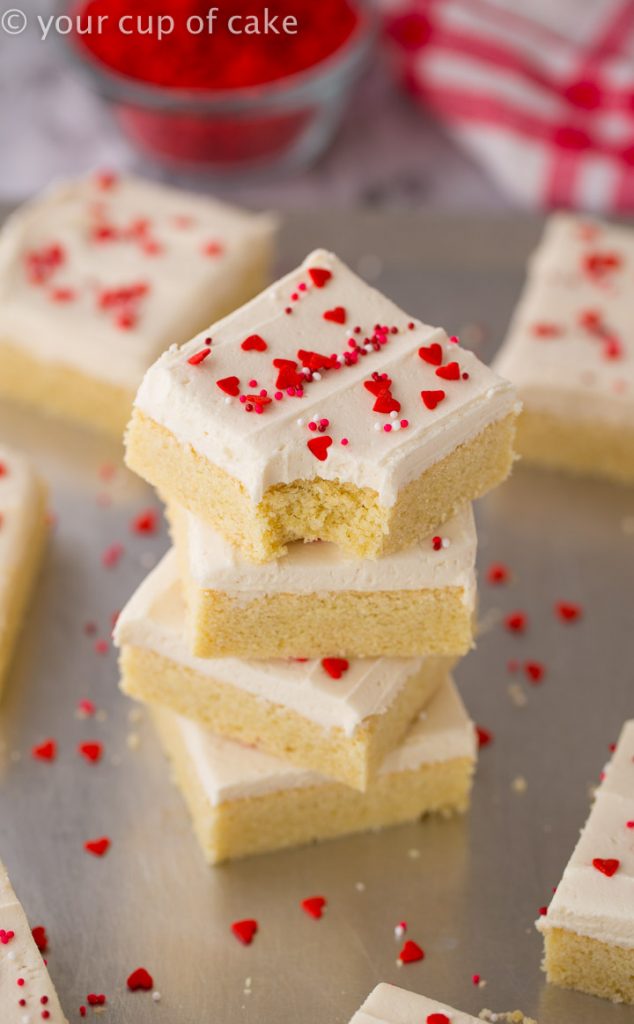 My family LOVES these! THE BEST Sugar Cookie Bars