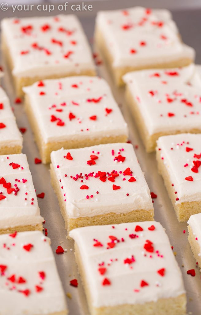 Love this Valentine treat THE BEST Sugar Cookie Bars