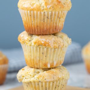 These are SO GOOD! Better Than Costco Almond Poppy Seed Muffins