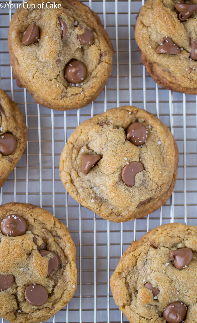 These Ultimate Brown Butter Chocolate Chip Cookies are SO GOOD!