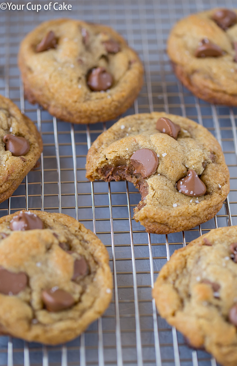 The BEST cookies ever, Brown Butter Chocolate Chip Cookies