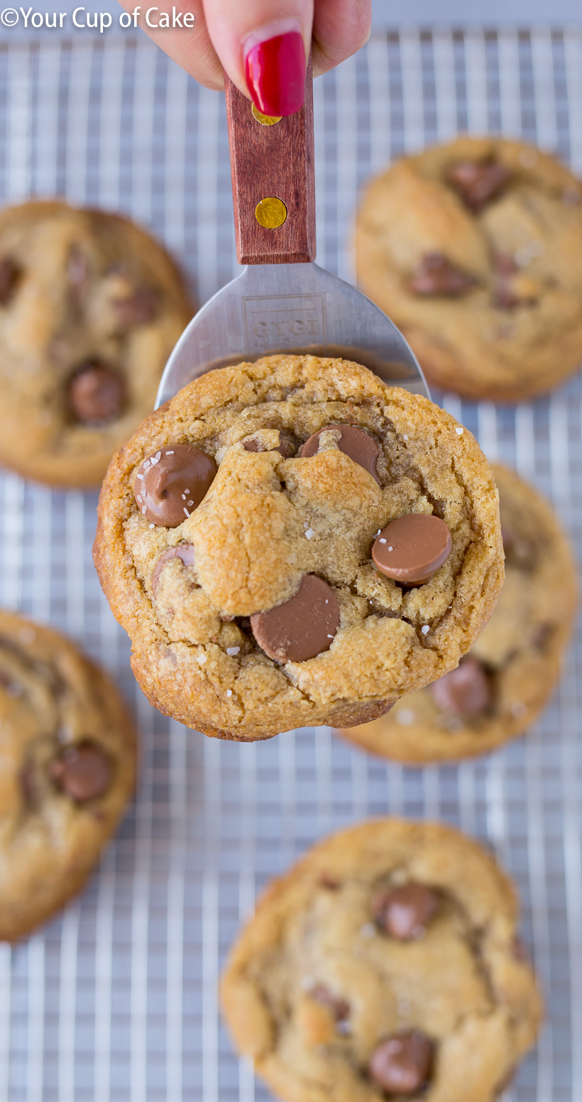 The most AMAZING Brown Butter Chocolate Chip Cookies!