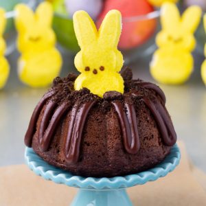 Cute Bunny Bundt Cakes for Easter! LOVE this recipe idea!