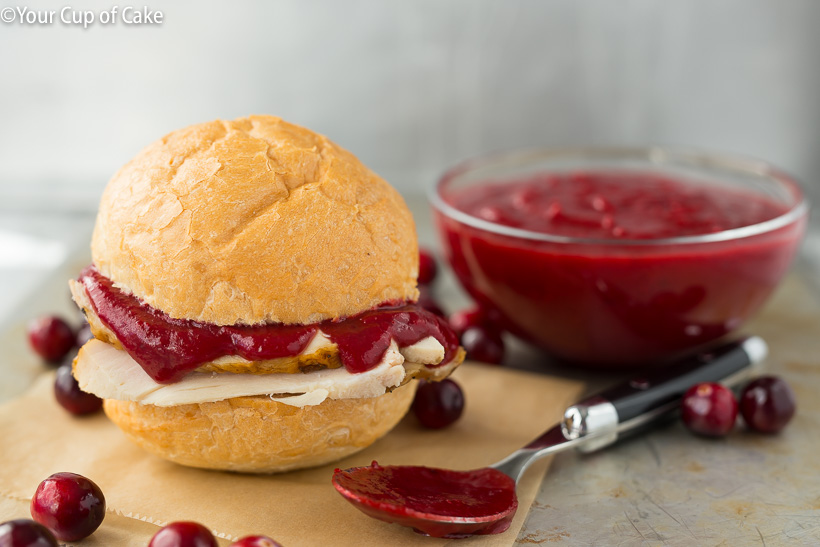 Cranberry BBQ Sauce is the PERFECT alternative to traditional tangy cranberry sauce.