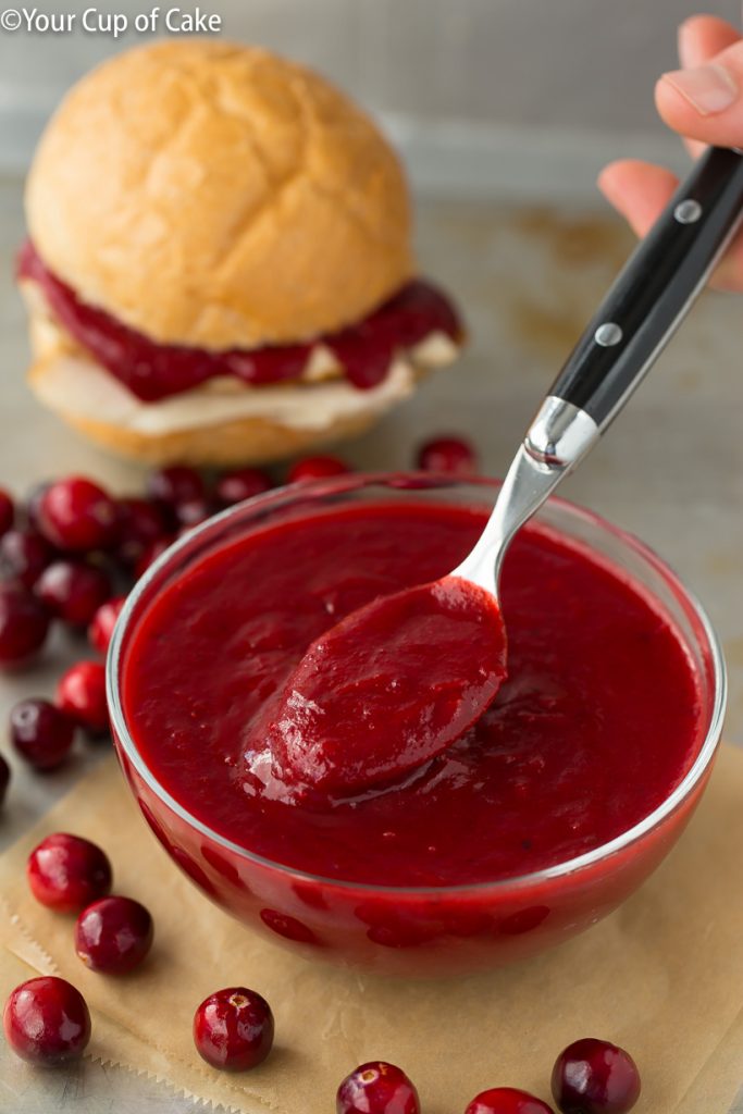 For people who aren't wild about cranberry sauce this Cranberry BBQ Sauce will be just what you want on Thanksgiving day!