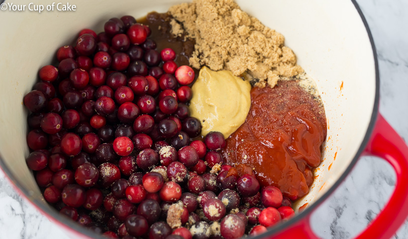 How to make Cranberry BBQ Sauce for Thanksgiving